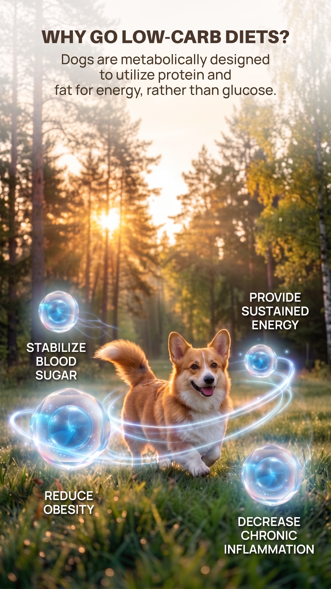 low carb dog food