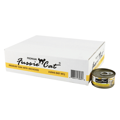 fussie cat gold label