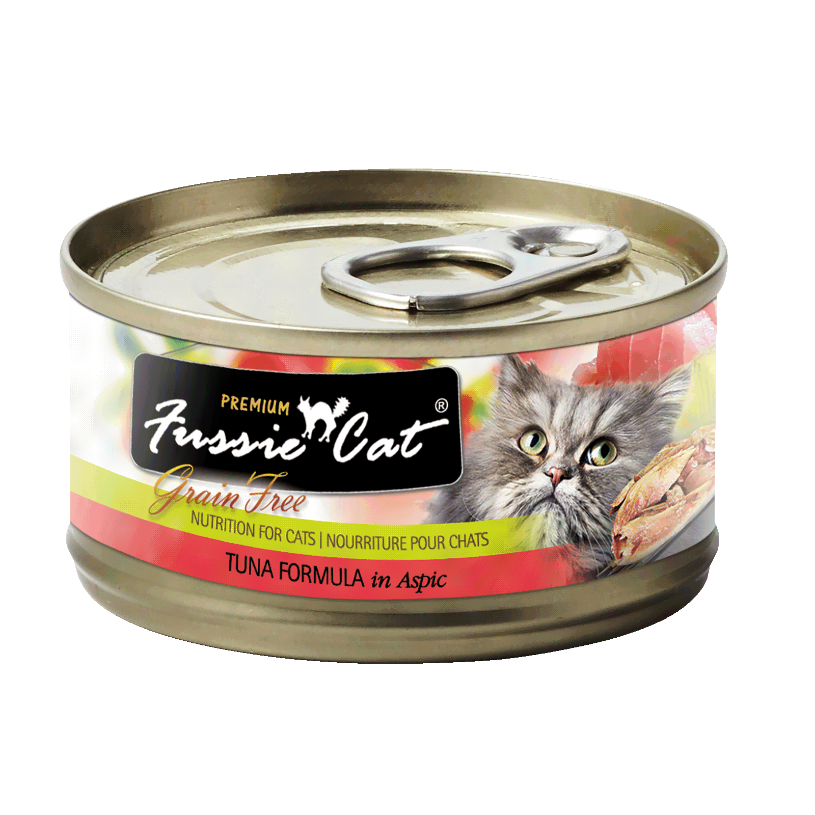 Fussie Cat Black Label Tuna Formula in Aspic